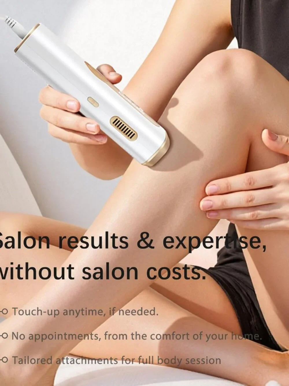 NEW IPL Laser Hair Removal Device for light/medium skin tones with dark hair